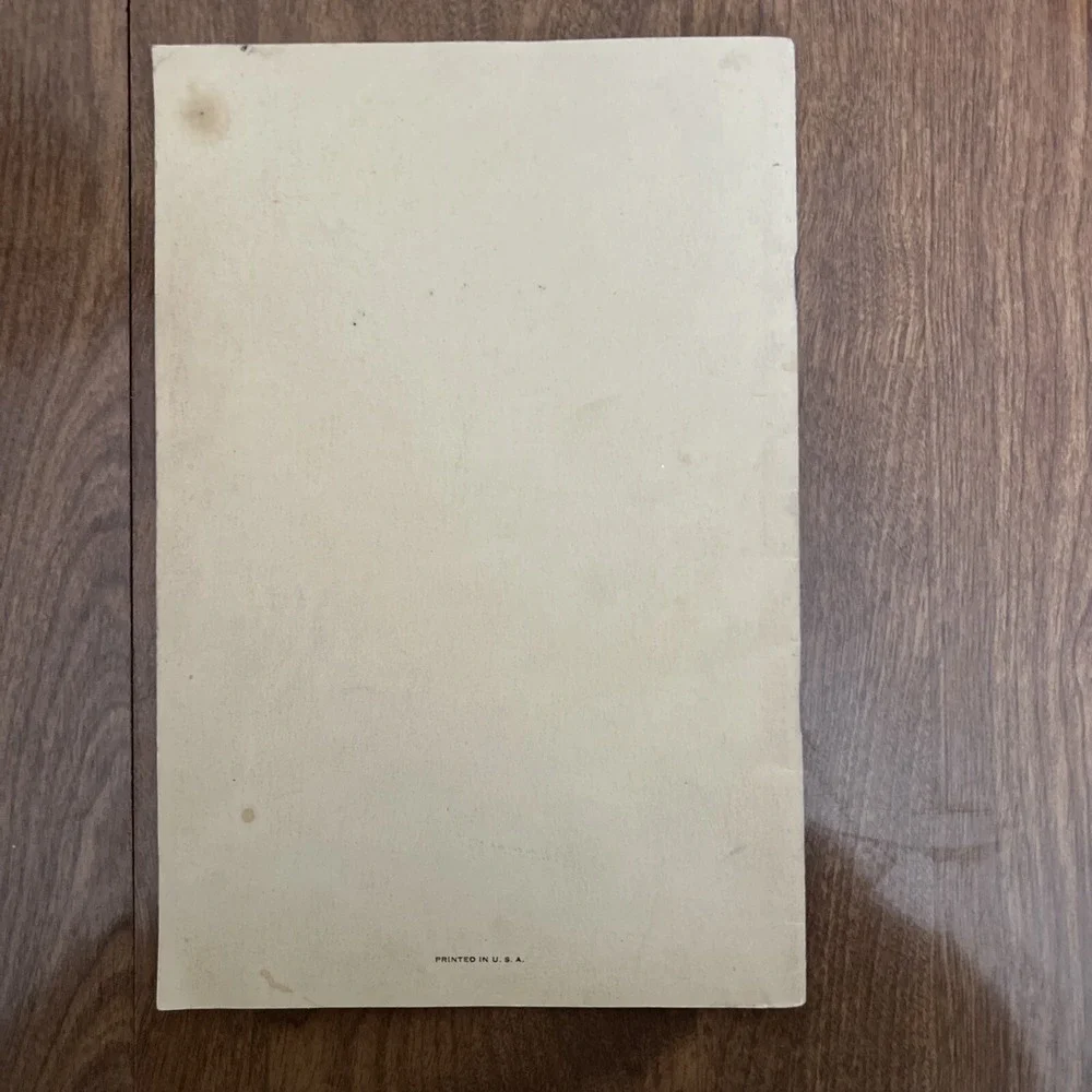 Vintage 1935 Modern Home Laundering Booklet